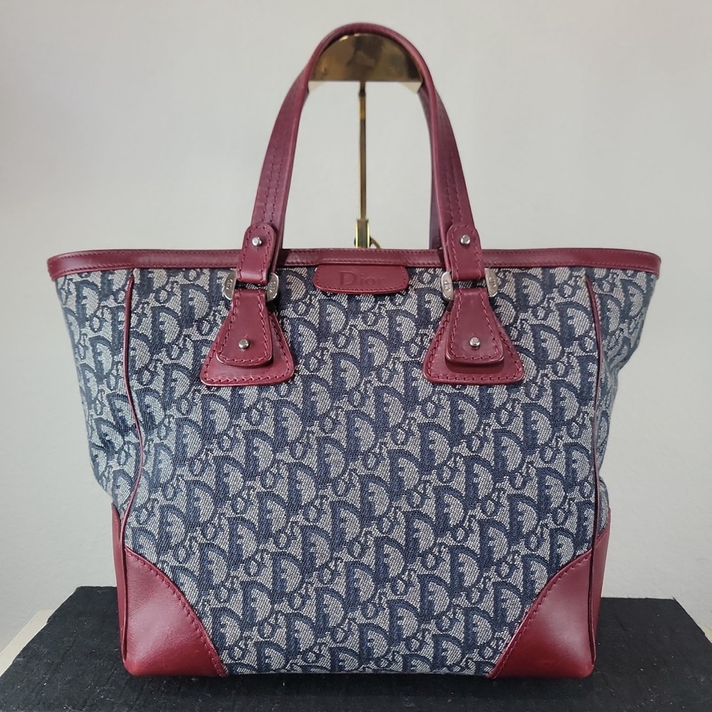 •CHRISTIAN DIOR• Diorissimo canvas trotter